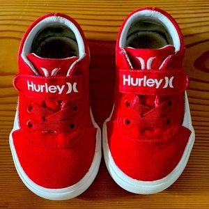Us 5 hurley red kids shoes